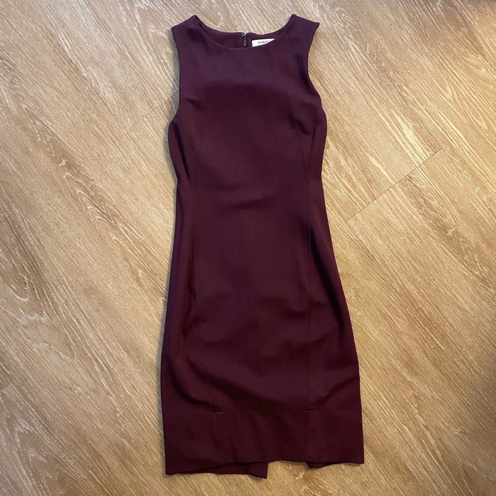 Aritzia Babaton Miguel dress - Burgundy